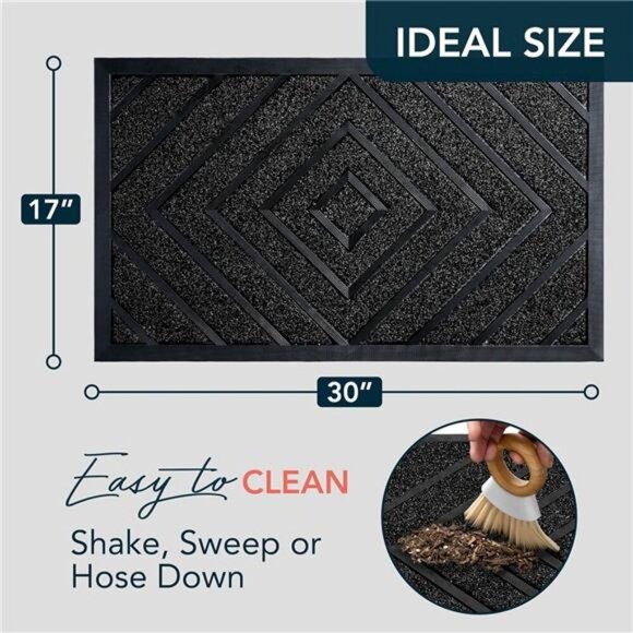 Durable Outdoor Mat - Front Door Mat - 30''x18'' - Welcome Mats Outdoor - Picture 2 of 7